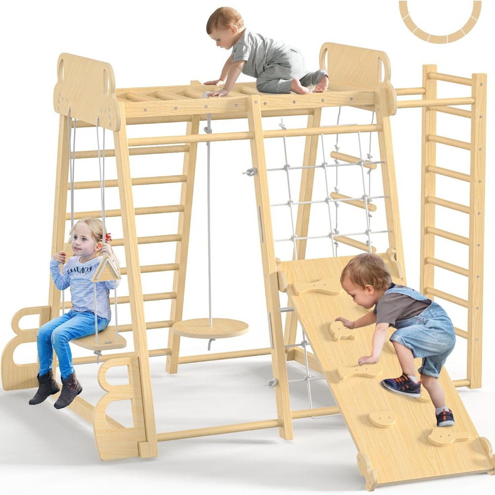 Home Gym For Kids - Peralatan Bermain Jungle Gym Indoor 9-in-1