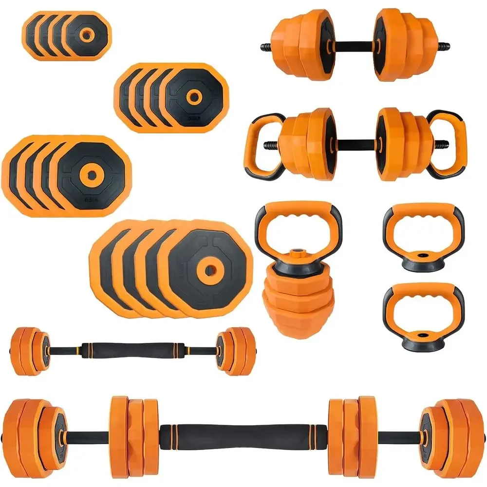 Home Gym Dumbbell Workout - Set Gym Rumahan 4-in-1 yang Dapat