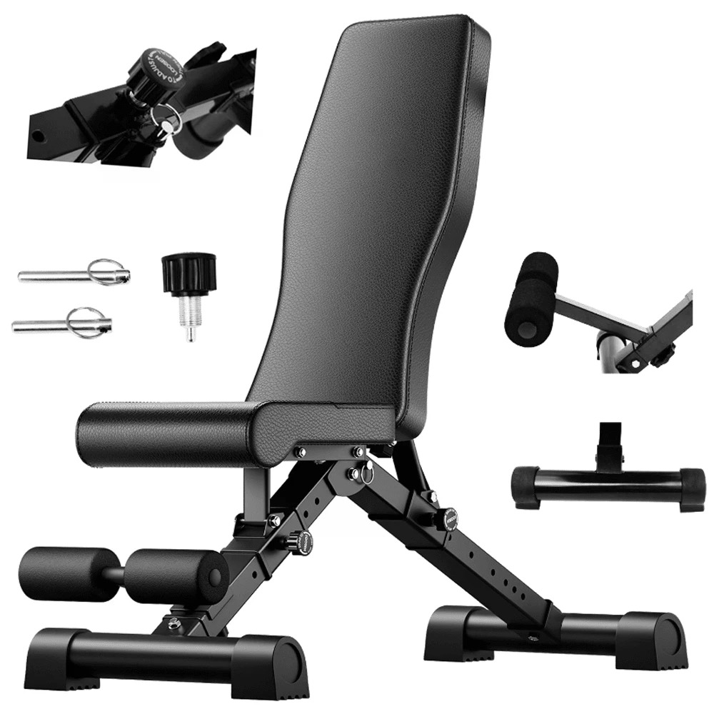 Home Gym Full Setup - Bangku Angkat Beban untuk Gym Rumah,