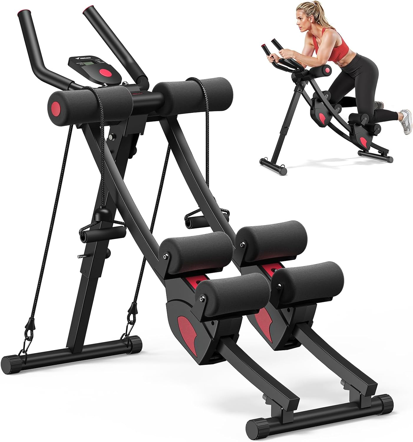 Home Gym Foldable - Alat Olahraga di Rumah, Baja Kokoh,