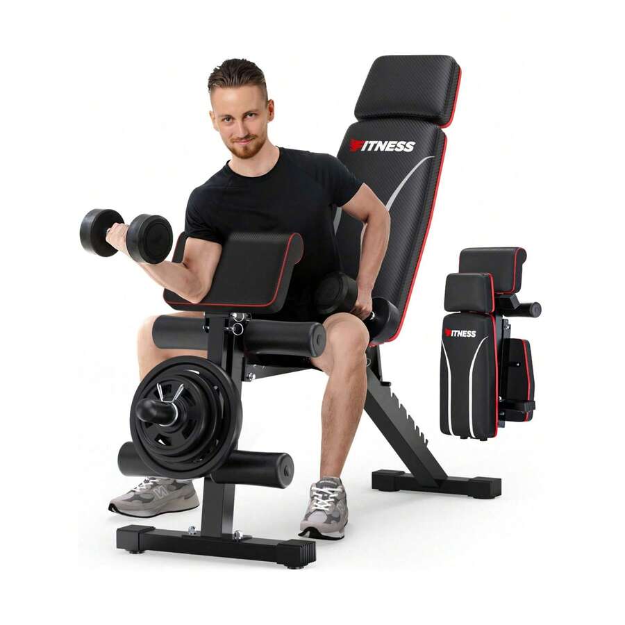 Home Gym Full Setup - Bangku Angkat Beban 7 Posisi yang