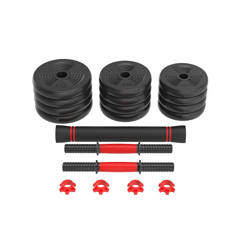 Home Gym Dumbbell Workout - Set Dumbbell Barbell yang Dapat Disesuaikan