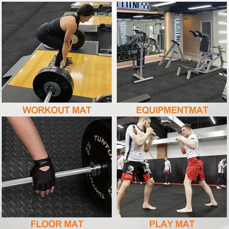 8/16 Buah Tikar Lantai Gym EVA - Home Gym Floor ulasan dan harga