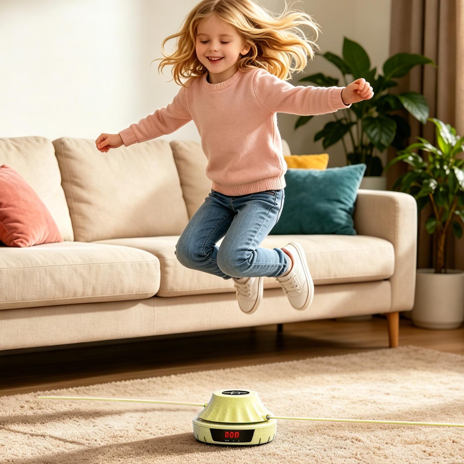 Pelatih Lompat Tali Otomatis L - Home Gym For Kids ulasan dan harga