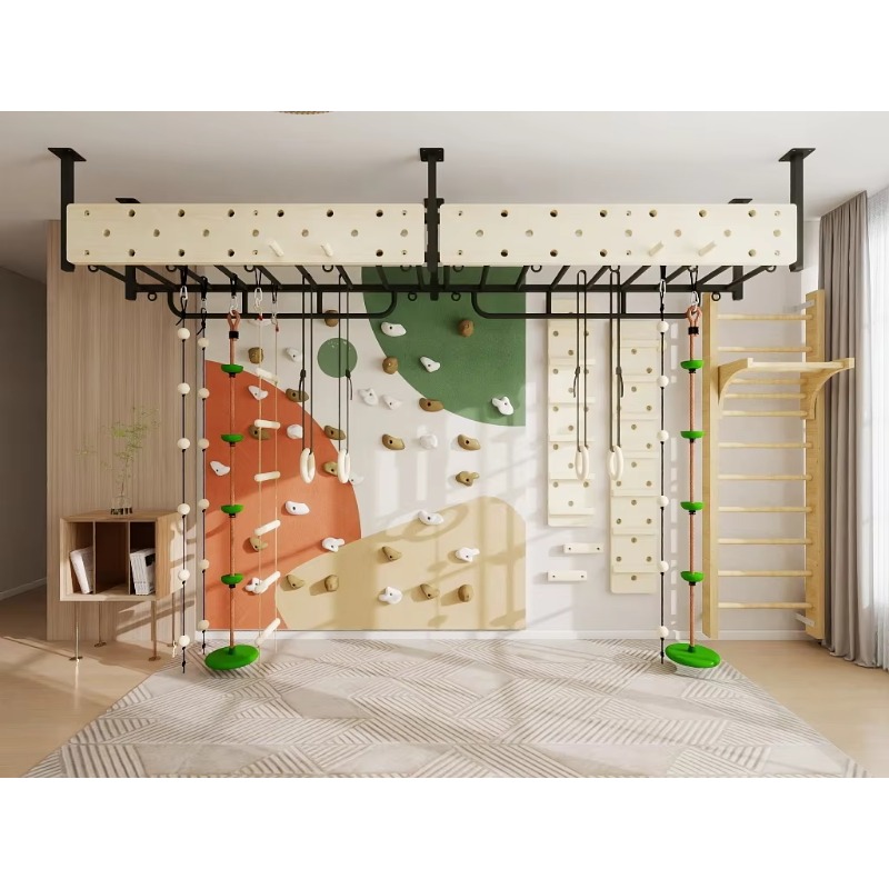 Dinding Panjat Kayu Lapis Indo - Home Gym For Kids ulasan dan harga
