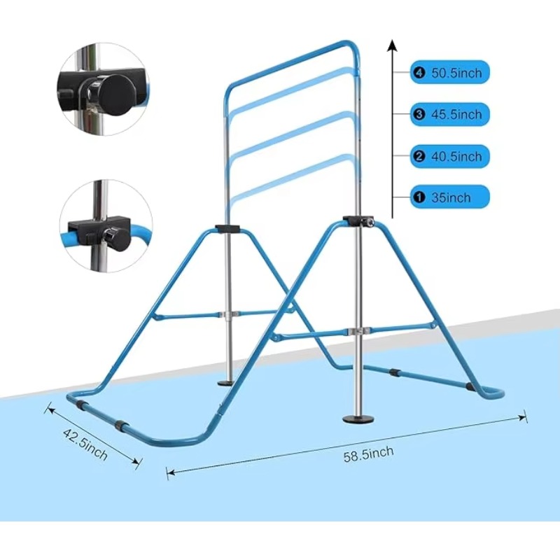 Palang Horizontal Latihan Kebu - Home Gym Floor ulasan dan harga