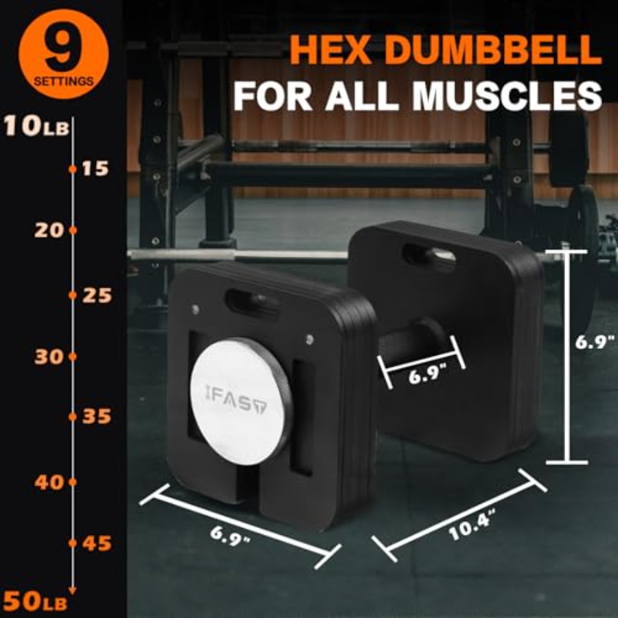 Set dumbbell yang dapat disesu - Home Gym Dumbbell Workout ulasan dan harga
