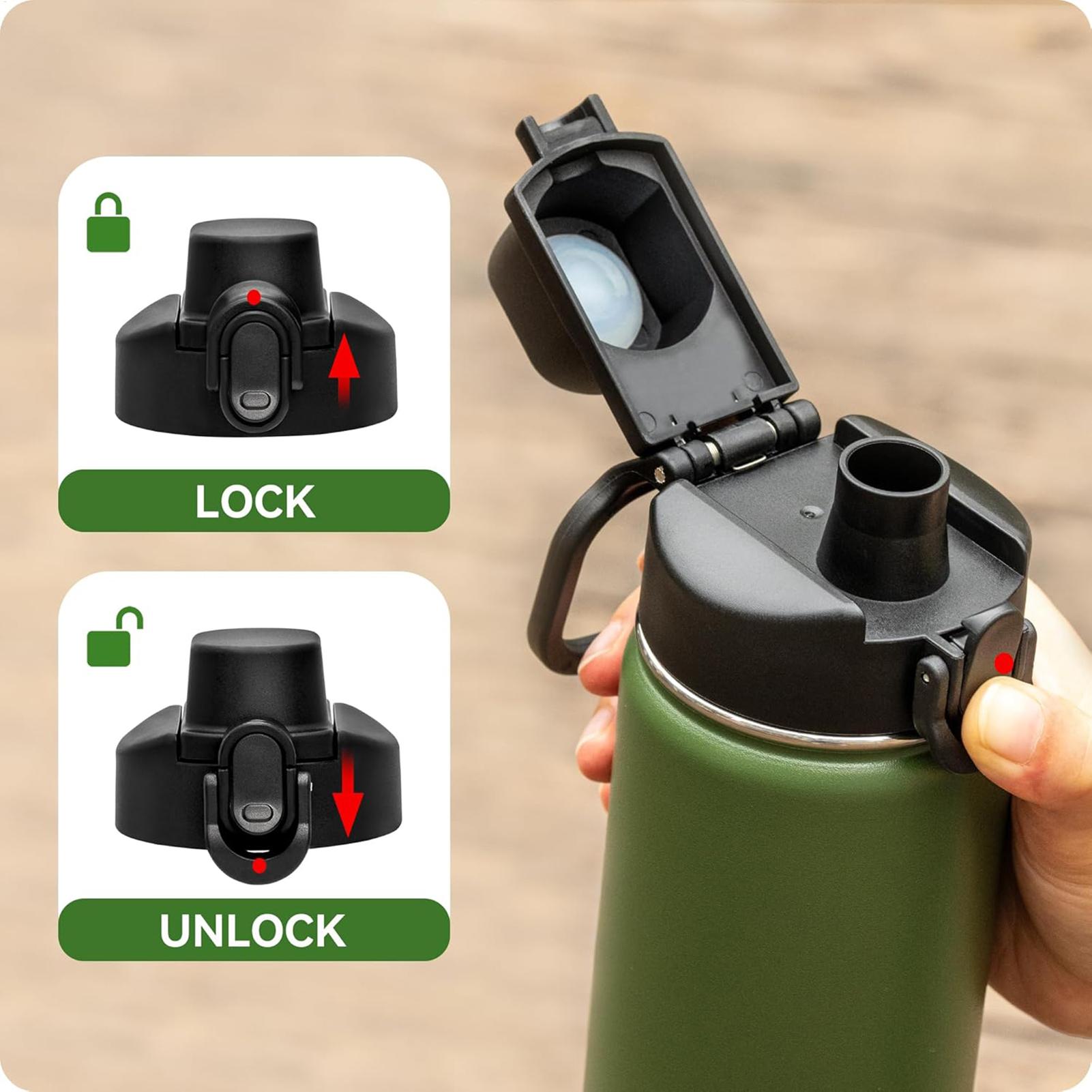 Tutup Botol Minum Mulut Lebar, - Home Gym Kettler ulasan dan harga