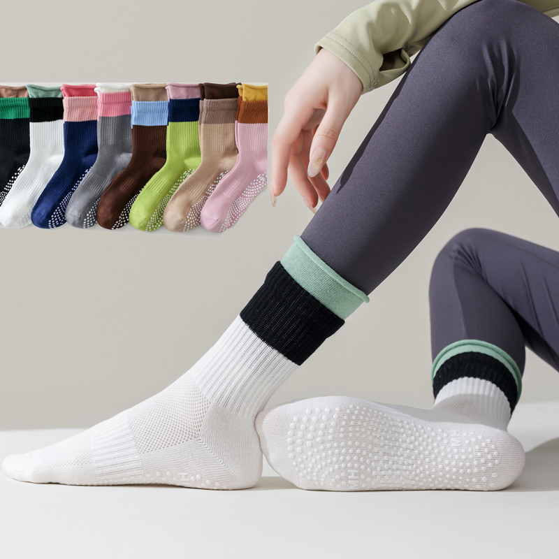 Kaus Kaki Yoga Anti-selip Sili - Home Gym Floor ulasan dan harga