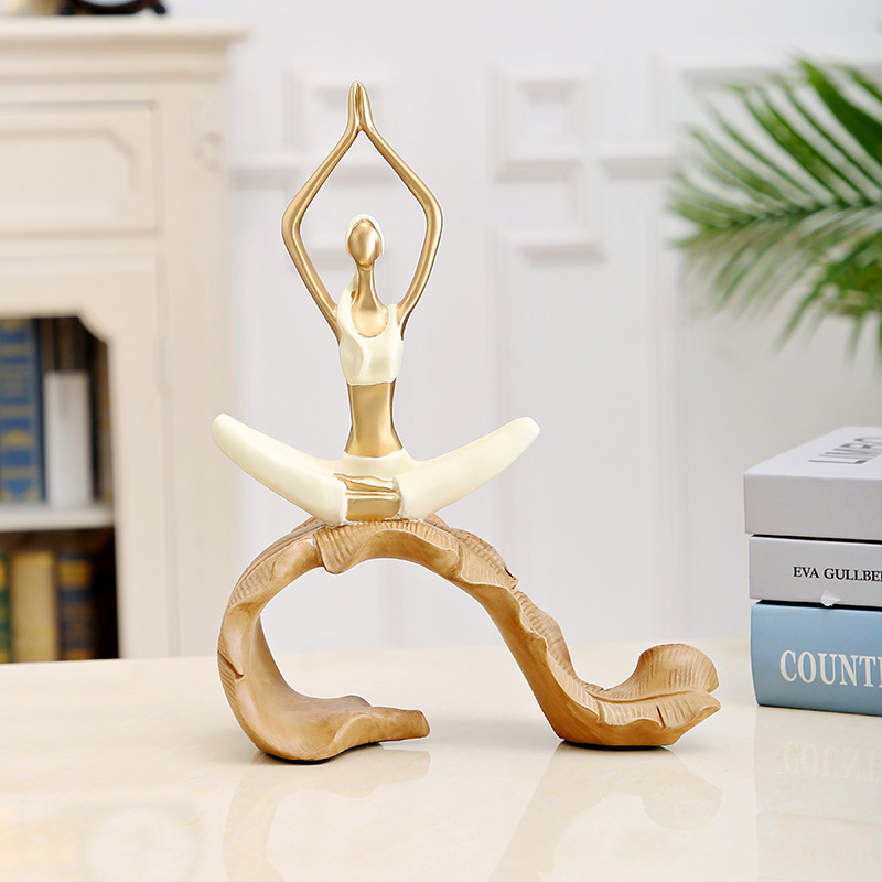 Ornamen Kecil Gadis Yoga Nordi - Home Gym Yoga Room ulasan dan harga