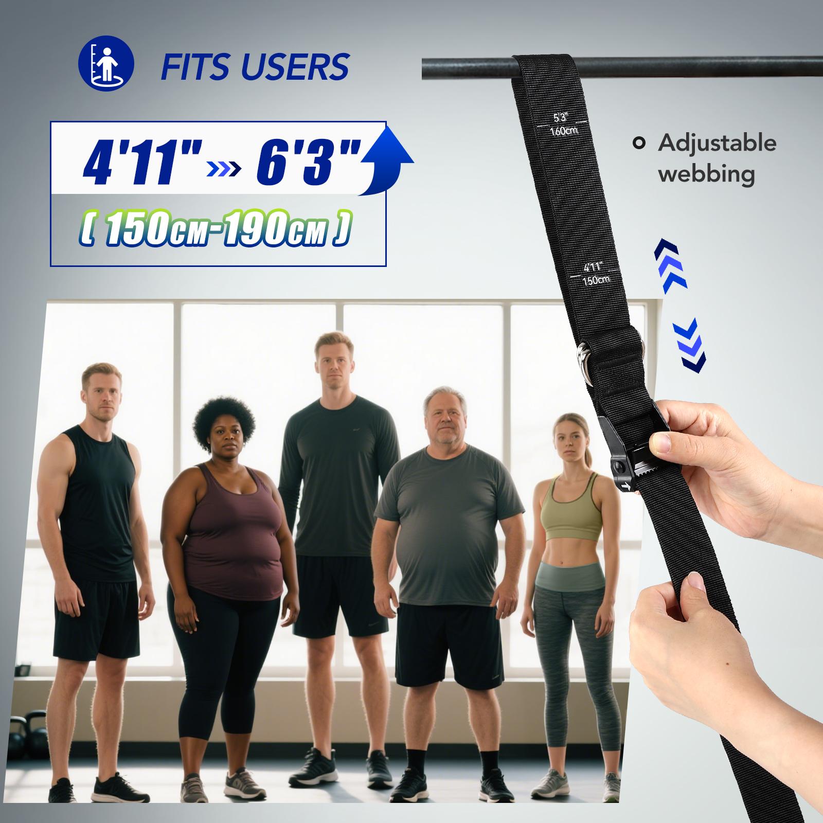 Set Tali Bantu Pull Up Heavy D - Home Gym Resistance Machine ulasan dan harga