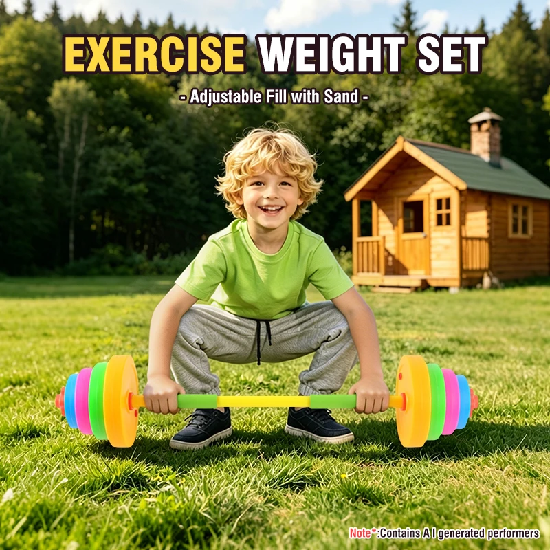 Set Barbel Dumbbell Anak yang  - Home Gym For Kids ulasan dan harga