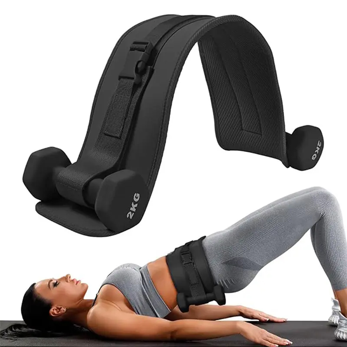 Sabuk Pinggang Berbobot yang D - Home Gym Dumbbell Workout ulasan dan harga