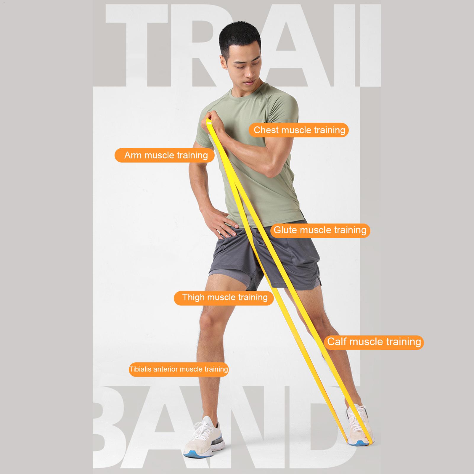 1pc Tali Resistensi Latihan El - Home Gym Resistance Machine ulasan dan harga