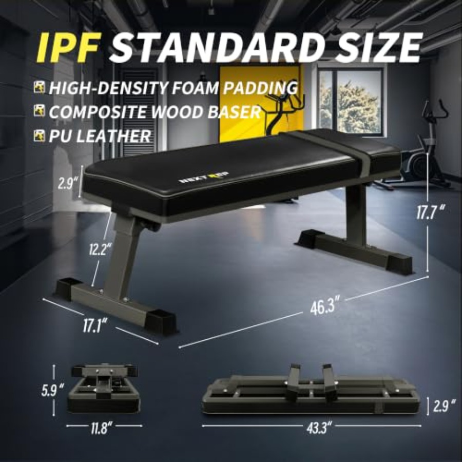 Bangku latihan kekuatan untuk  - Home Gym Foldable ulasan dan harga