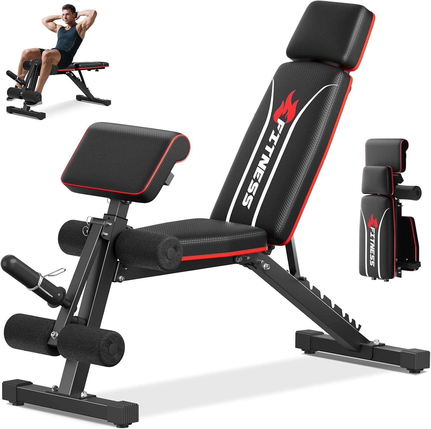 Bangku Angkat Beban Lipat untu - Home Gym Foldable ulasan dan harga